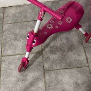 Pink Children's Ride-On Toy